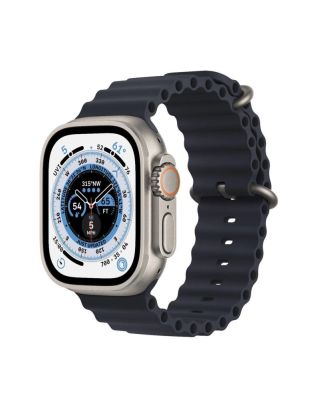 Фото 1 — Apple Watch Ultra 49 мм, корпус из титана, ремешок Ocean Темная ночь 