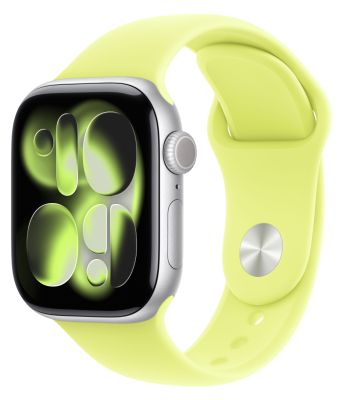 Фото 1 — Apple Watch Series 11, 42 mm, Silver Aluminium Purple Fog Sport Band