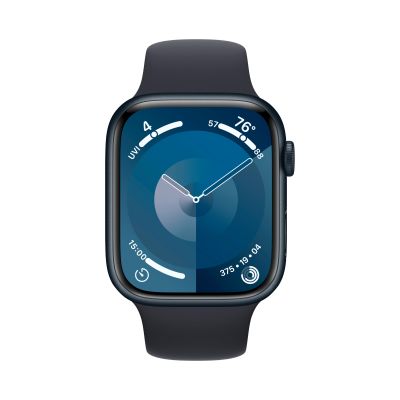 Фото 2 — Apple Watch Series 9 41 мм Темная ночь, спортивный ремешок