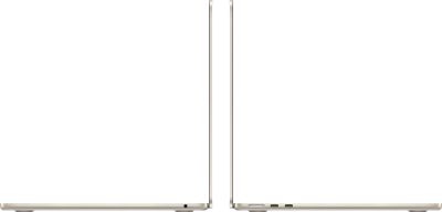 Фото 3 — Ноутбук Apple MacBook Air 15 (M5, 10C CPU/10C GPU, 2026), 16 ГБ, 512 ГБ SSD, Starlight (сияющая звезда) MDVD4