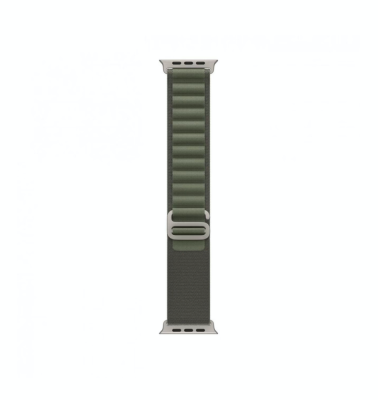 Фото 2 — Apple Watch Ultra 49 мм, корпус из титана, ремешок Alpine (L) Зеленый