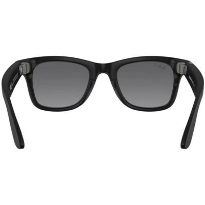 Фото 3 — Умные очки Ray-Ban Wayfarer RW4012 Matte Black/Polar Gradient Graphite (L)