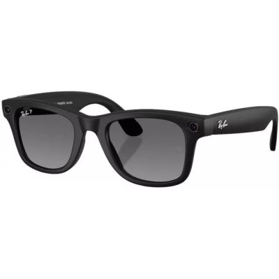 Фото 1 — Умные очки Ray-Ban Wayfarer RW4012 Matte Black/Polar Gradient Graphite (L)