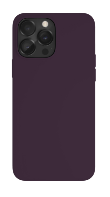 Фото 1 — Чехол защитный "vlp" Silicone case with MagSafe для iPhone 14 Pro, темно-фиолетовый