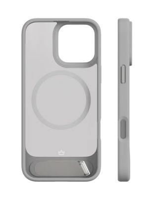 Фото 3 — Чехол защитный "vlp" Reels Case с MagSafe для iPhone 16 Pro, серый