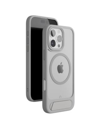 Фото 2 — Чехол защитный "vlp" Reels Case с MagSafe для iPhone 16 Pro, серый