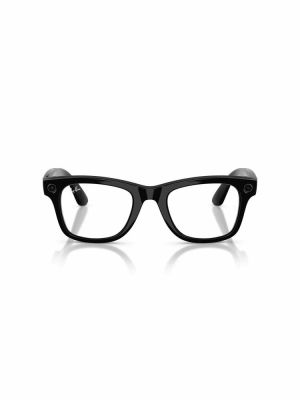 Фото 3 — Умные очки Ray-Ban Wayfarer RW4012 Shiny Black/Transitions Graphite Green (L)