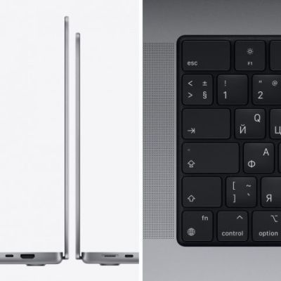 Фото 3 — Apple MacBook Pro 16" (M1 Pro 10C CPU, 16C GPU, 2021) 16 ГБ, 1 ТБ SSD, Серый космос MK193