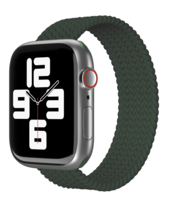 Фото 1 — Ремешок "vlp" Apple Watch 38/40/41, S/M, 2шт, тёмно-зелёный нейлон