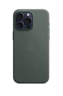 Фото 1 — Чехол защитный iPhone 15 Pro Max FineWoven Case with MagSafe Premium Evergreen
