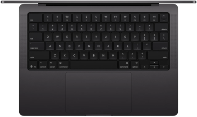 Фото 5 — Ноутбук Apple MacBook Pro 14" (2025) (M5 10C CPU, 10C GPU) 16 ГБ, 512 Гб SSD, чёрный космос