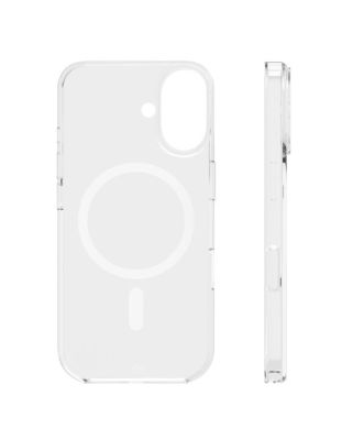 Фото 3 — Чехол защитный "vlp" Puro Case с MagSafe для iPhone 16 Plus, прозрачный