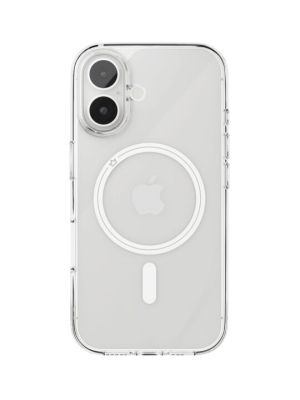 Фото 1 — Чехол защитный "vlp" Puro Case с MagSafe для iPhone 16 Plus, прозрачный
