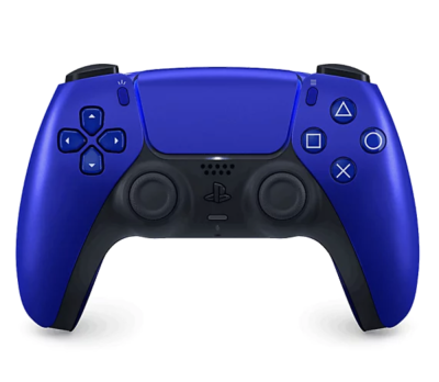 Фото 1 — Беспроводной геймпад DualSense для Sony PlayStation 5, синий кобальт