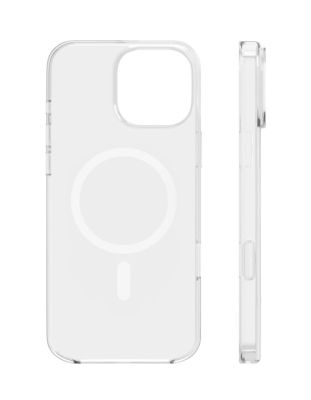 Фото 3 — Чехол защитный "vlp" Puro Case с MagSafe для iPhone 16 Pro, прозрачный
