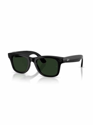 Фото 2 — Умные очки Ray-Ban Wayfarer RW4012 Shiny Black/Transitions Graphite Green (L)