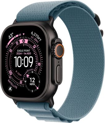 Фото 1 — Apple Watch Ultra 3 (2025) 49mm Black Titanium Case with Light Blue Alpine Loop