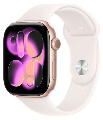 Фото 1 — Apple Watch Series 11, 46 mm, Rose Gold Aluminium Light Blush Sport Band