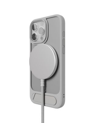 Фото 4 — Чехол защитный "vlp" Reels Case с MagSafe для iPhone 16 Pro, серый