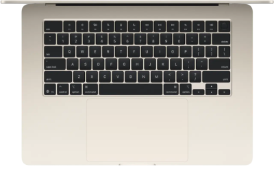 Фото 3 — Ноутбук Apple MacBook Air 13 (M5, 10C CPU/8C GPU, 2026), 16 ГБ, 512 ГБ SSD, Starlight (сияющая звезд