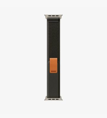 Фото 3 — Apple Watch Ultra 49 мм, корпус из титана, ремешок Trail (S/M) Черный/Серый