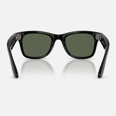 Фото 2 — Умные-Очки Ray-Ban Wayfarer RW4012 Shiny Black/G15 Green (L)