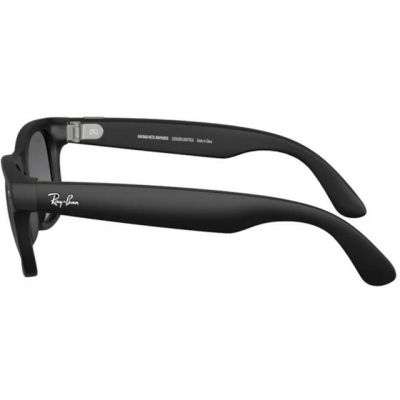 Фото 4 — Умные очки Ray-Ban Wayfarer RW4012 Matte Black/Polar Gradient Graphite (L)