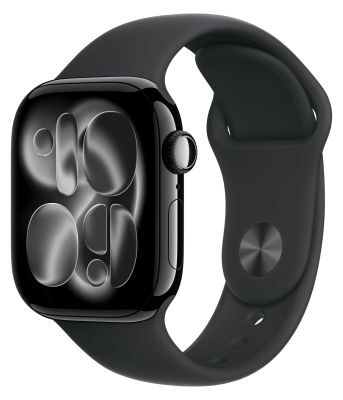 Фото 1 — Apple Watch Series 11, 42 mm, Jet Black Aluminum Black Sport Band