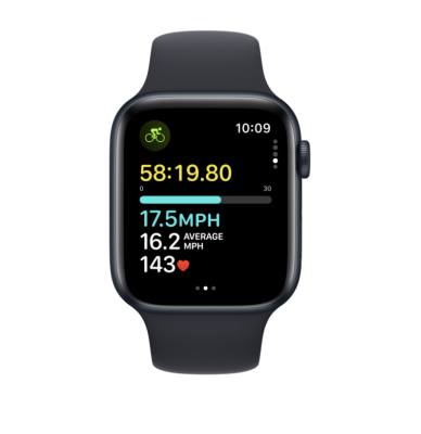 Фото 2 — Apple Watch SE 2023 44 мм Темная ночь