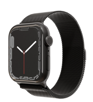 Фото 1 — Ремешок "vlp" Apple Watch 38/40/41, чёрный стальной