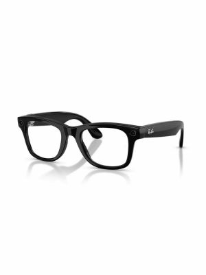 Фото 4 — Умные очки Ray-Ban Wayfarer RW4012 Shiny Black/Transitions Graphite Green (L)